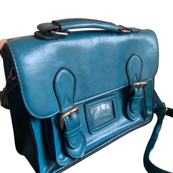 Blue Satchel Bag - Picture 1 of 11